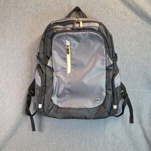 dell Tek backpack‎ 17" Black Grey Latitude Laptop Tablet NWOT.